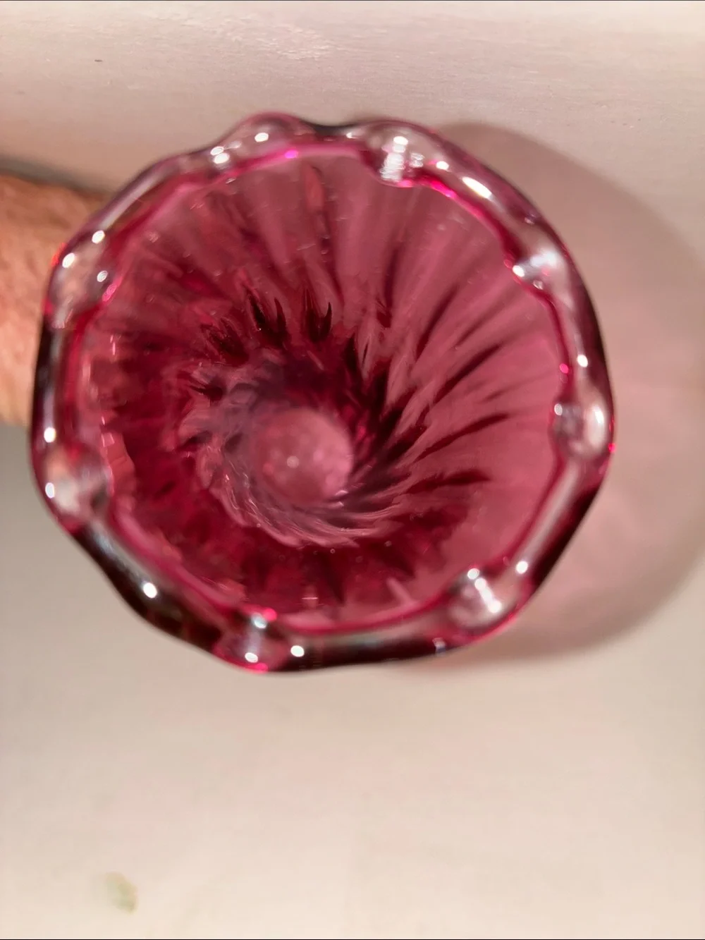 Vintage Pilgrim Glass Vase
